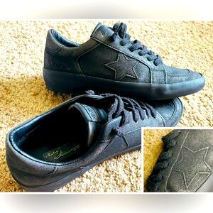 ✨Black Sparkle Vintage Havana Sneakers